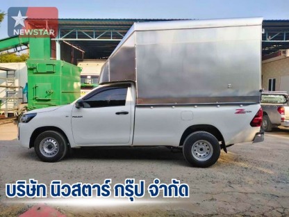 รับติดตั้งตู้ทึบหลังกระบะ - รับทำกระบะพื้นเรียบต่อเติมโครงหลังคากระบะ